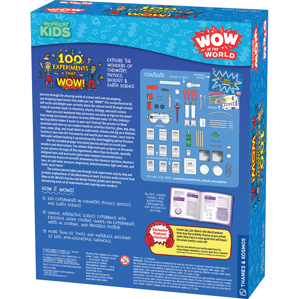 Wow in the World: 100 Amazing Science Experiments for Kids - Fun STEM Learning Activities for Home & Classroom (Coming Fall 2025)