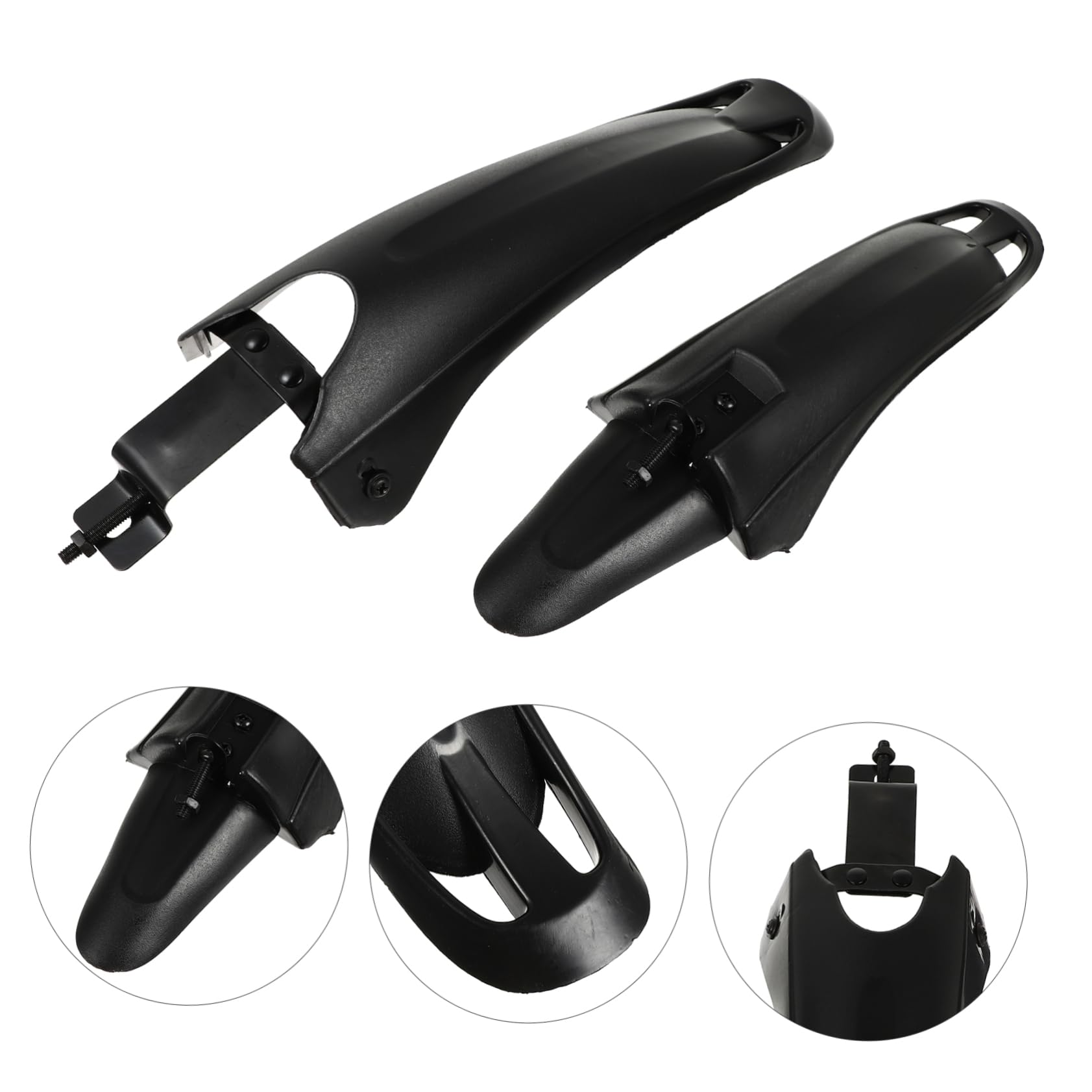 Mountain Bike Mud Guard Set - 2PCS Dirtboard Fenders for Road & Off-Road Bicycles - Perfect for Rainy Commutes & Trail Riding Adventures