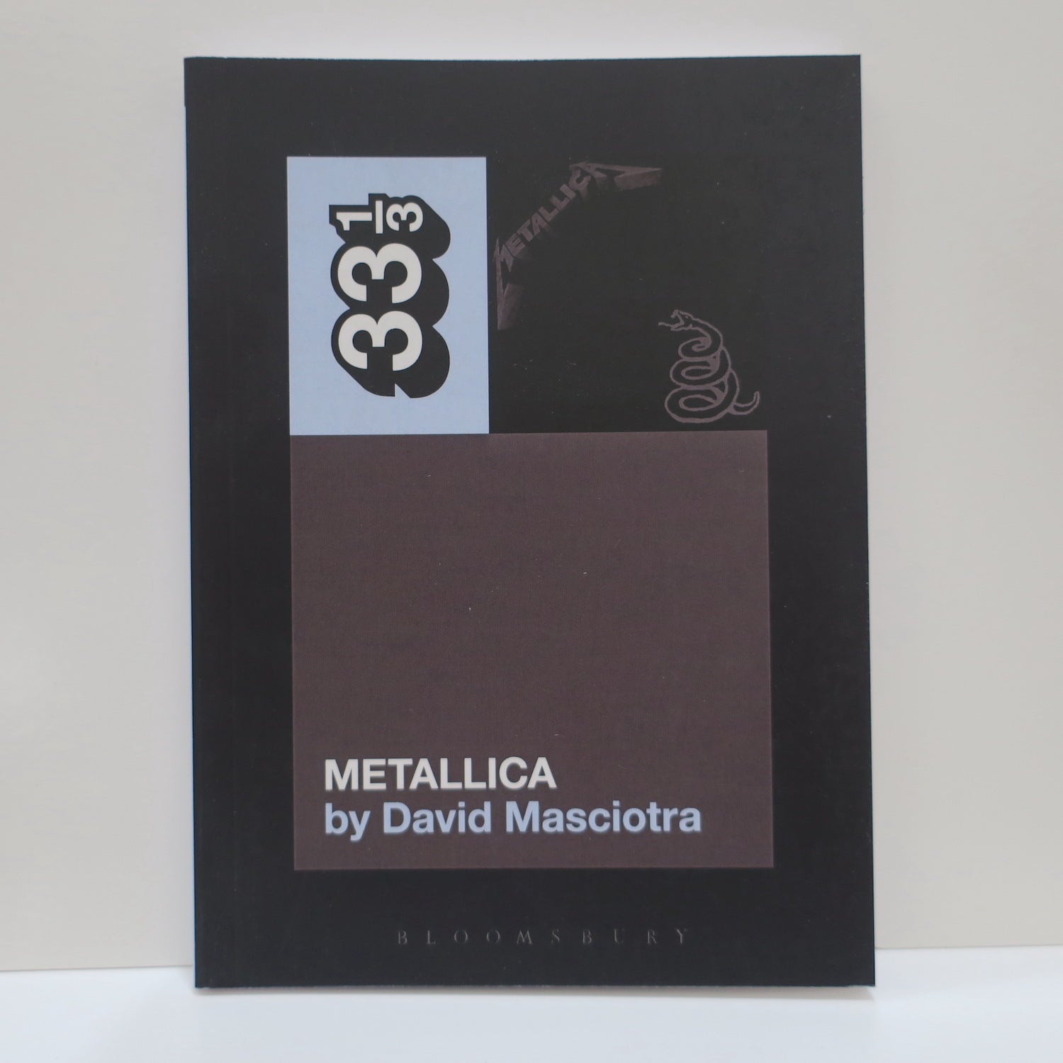 METALLICA Black Album (Self-Titled) 33⅓ Book #108 - Music History & Band Biography for Rock Fans & Collectors - Perfect for Music Lovers, Gift Ideas & Home Decor