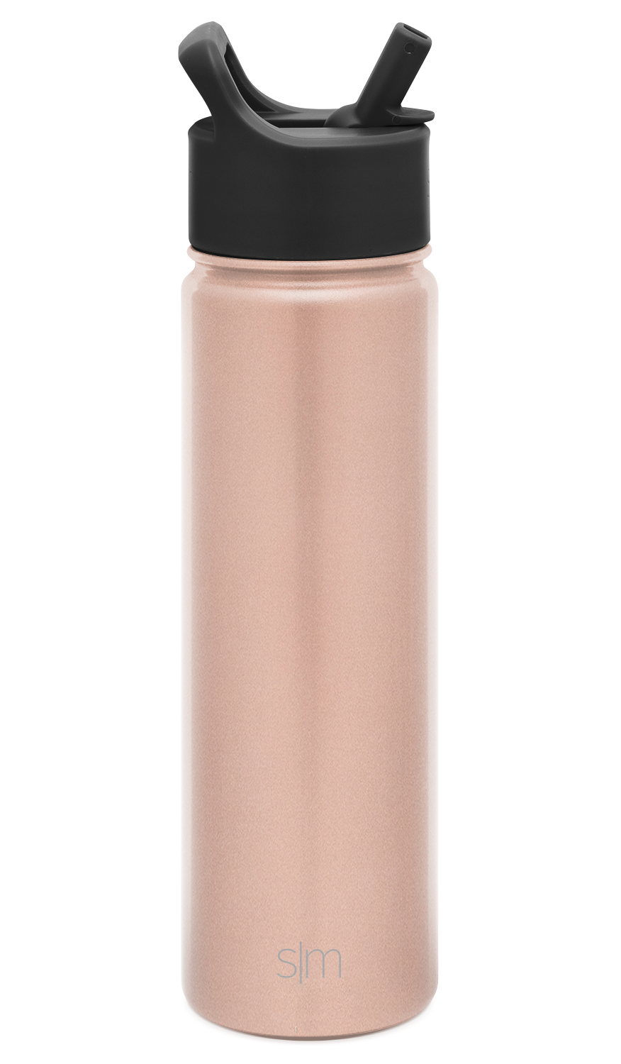 Summit Insulated Stainless Steel Water Bottle with Straw Lid - Leakproof, BPA-Free, 24oz - Perfect for Hiking, Gym & Outdoor Adventures