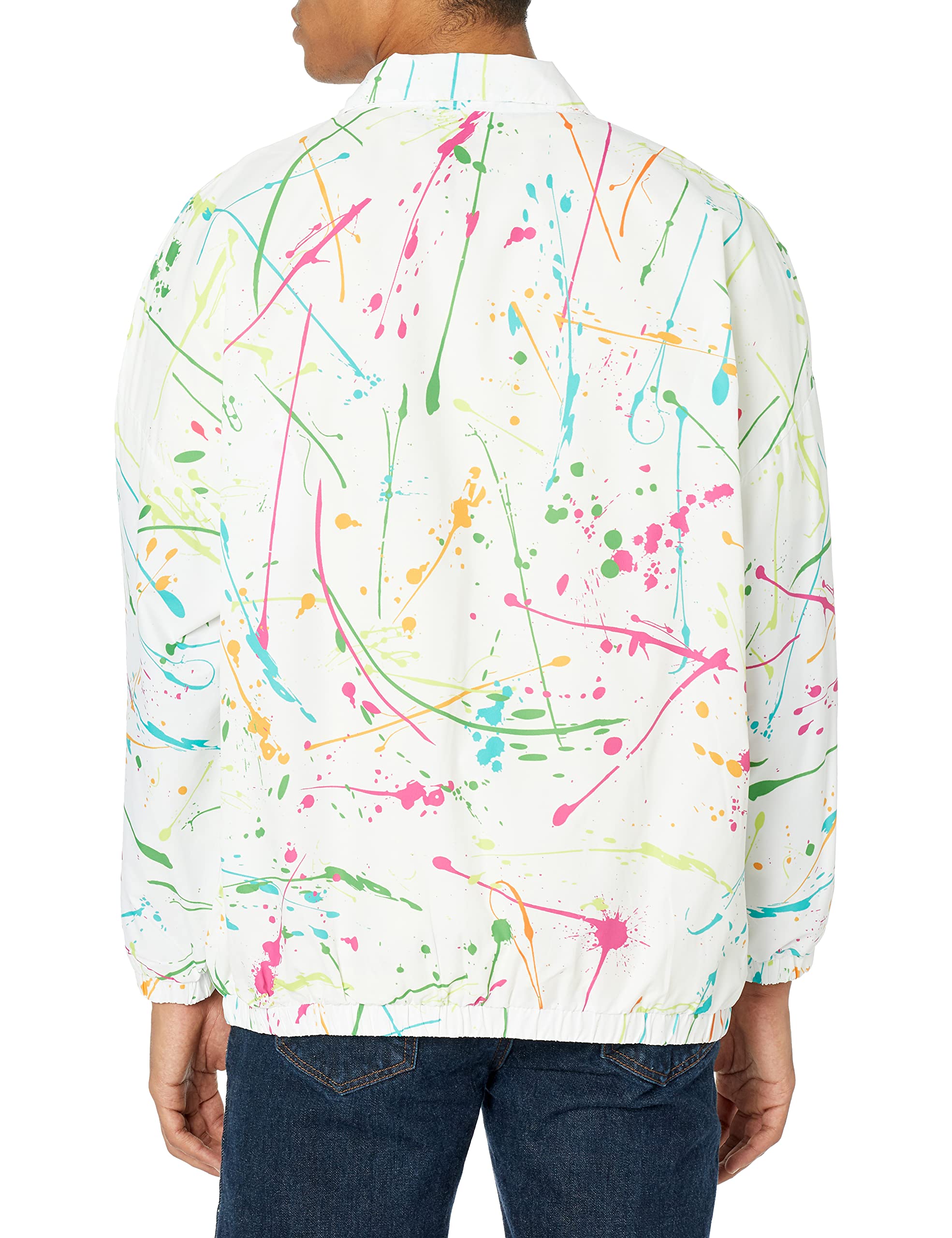 Vintage 80s & 90s Retro Windbreaker Jacket - Funny Guy Mugs Collection | Trendy Throwback Outerwear for Men & Women | Perfect for Casual Wear, Street Style & 90s Theme Parties