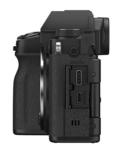 Fujifilm X-S10 Mirrorless Digital Camera with 26.1MP APS-C Sensor | 5-Axis IBIS | 4K Video | Compact & Lightweight for Travel, Vlogging & Photography