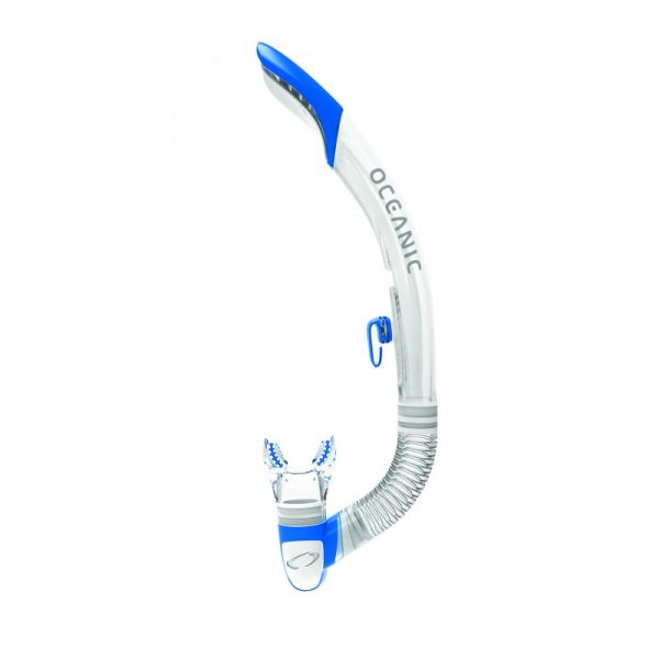 Oceanic Ultra SD Snorkel - Premium Dry Top Snorkeling Gear for Adults & Kids - Perfect for Swimming, Diving & Underwater Exploration