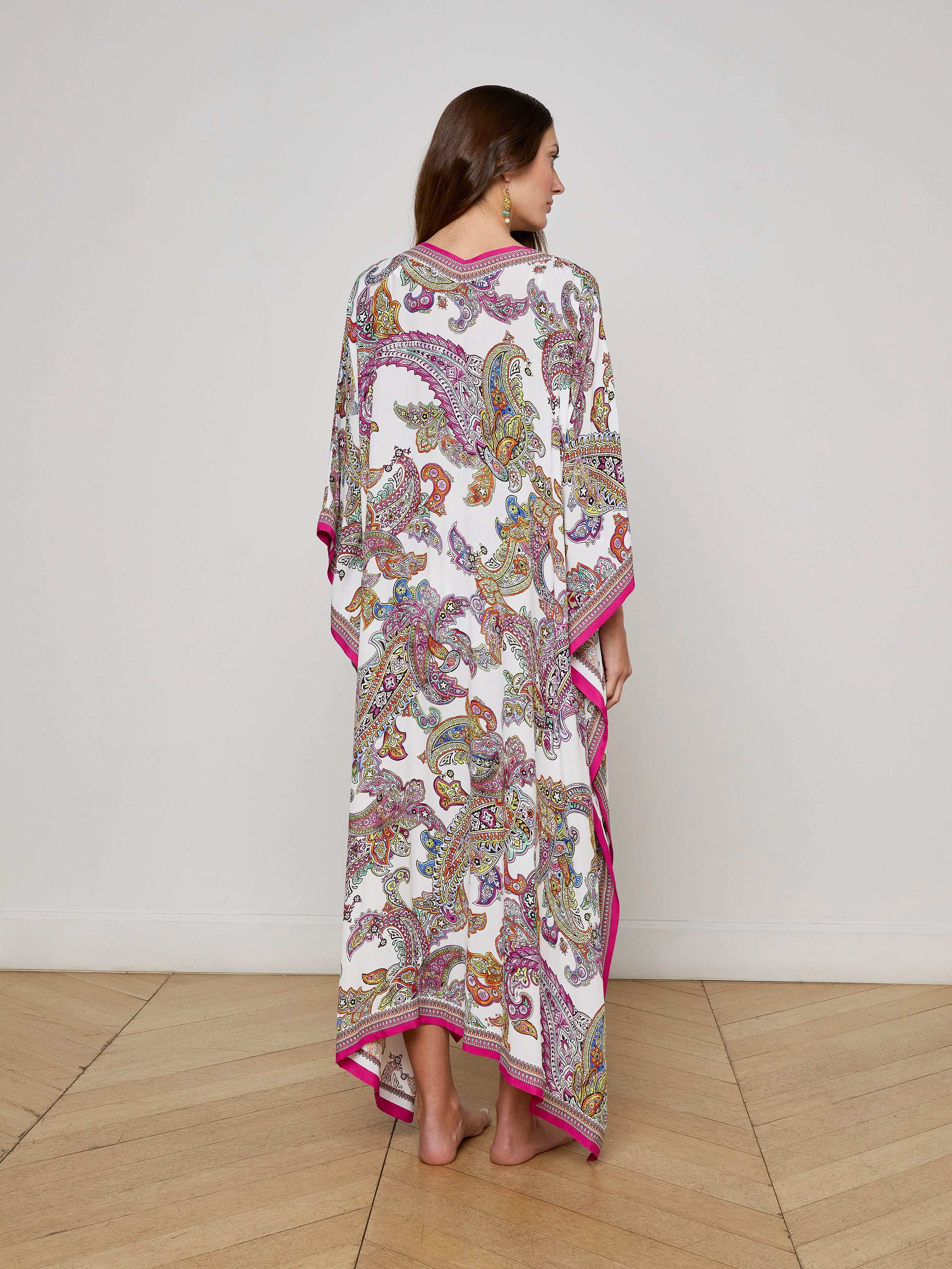 Stylish Floral Kimono Cover Up for Women - Lightweight Beachwear & Poolside Wrap - Perfect for Summer, Vacations, and Boho Fashion