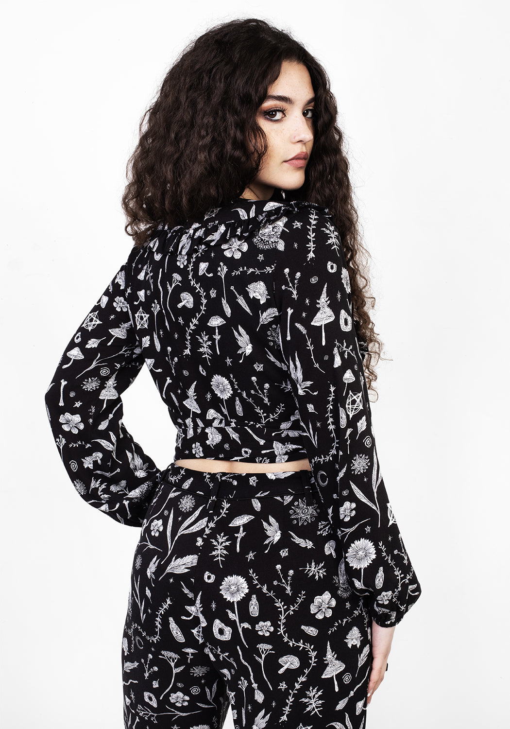 Stylish Hedgewitch Wrap Top for Women - Boho Chic Lace Blouse for Casual & Party Wear - Perfect for Date Nights & Summer Outfits