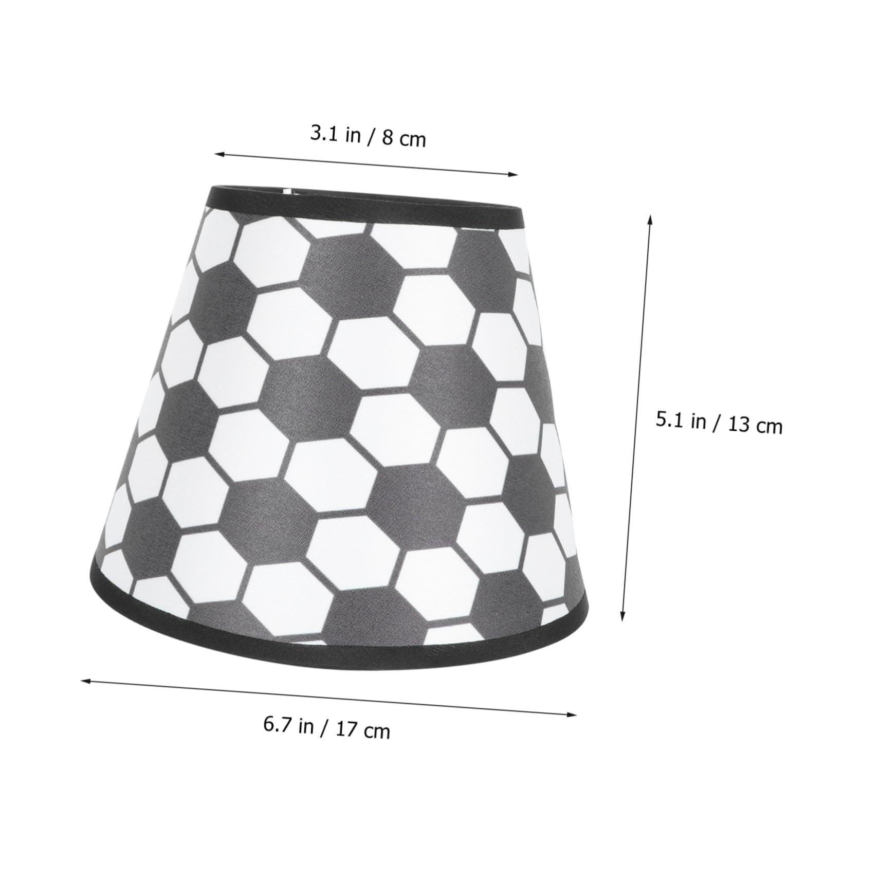 1pc Modern Lampshade for Home & Office - Ceiling Light Cover, Table Lamp Shade, Wall Light Protector - Durable & Stylish Lighting Accessory for Living Room, Bedroom, and Workspace Decor