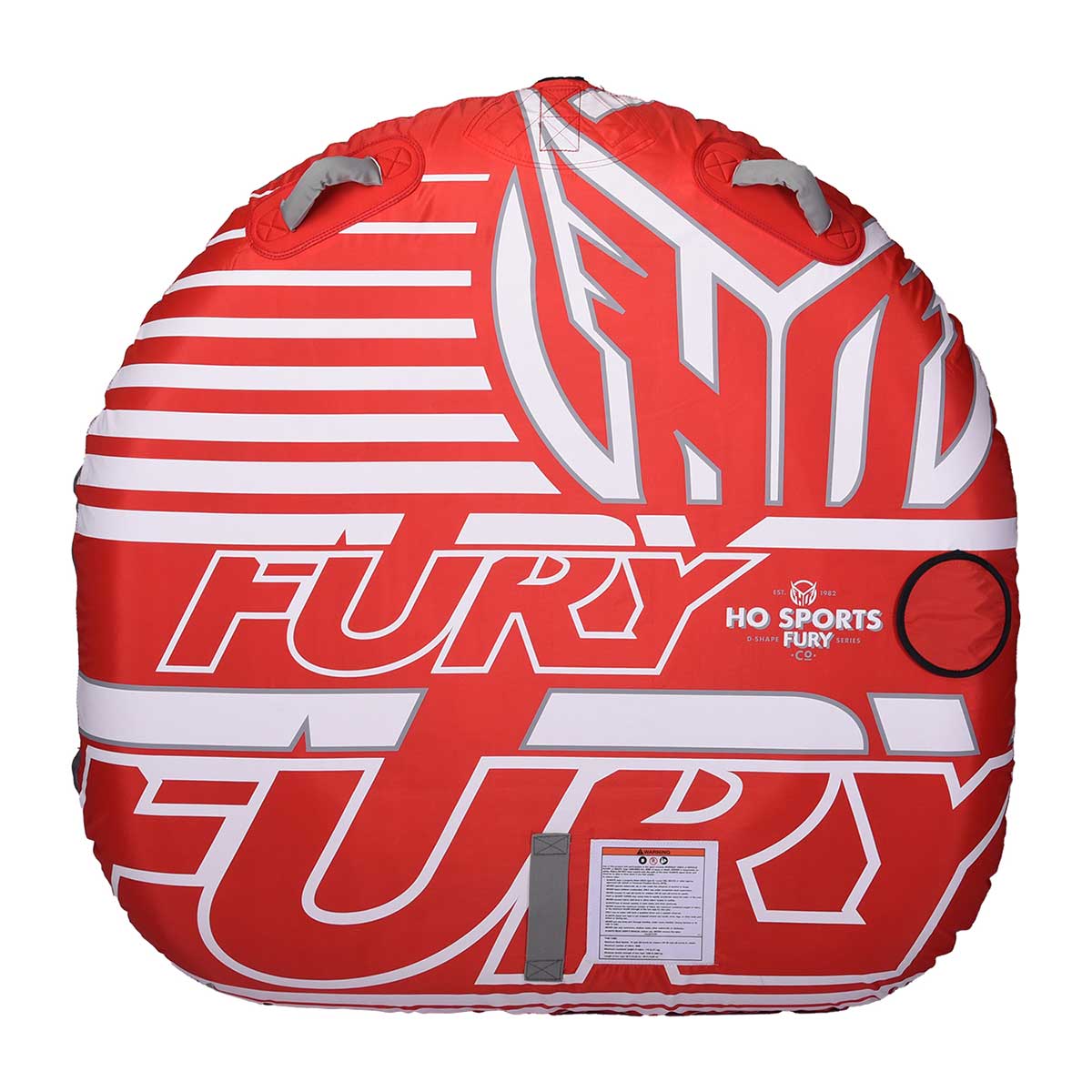 HO Fury Towable Tube for 1 Rider - High-Speed Inflatable Water Tube for Lake & Ocean Fun - Perfect for Summer Water Sports & Family Outings
