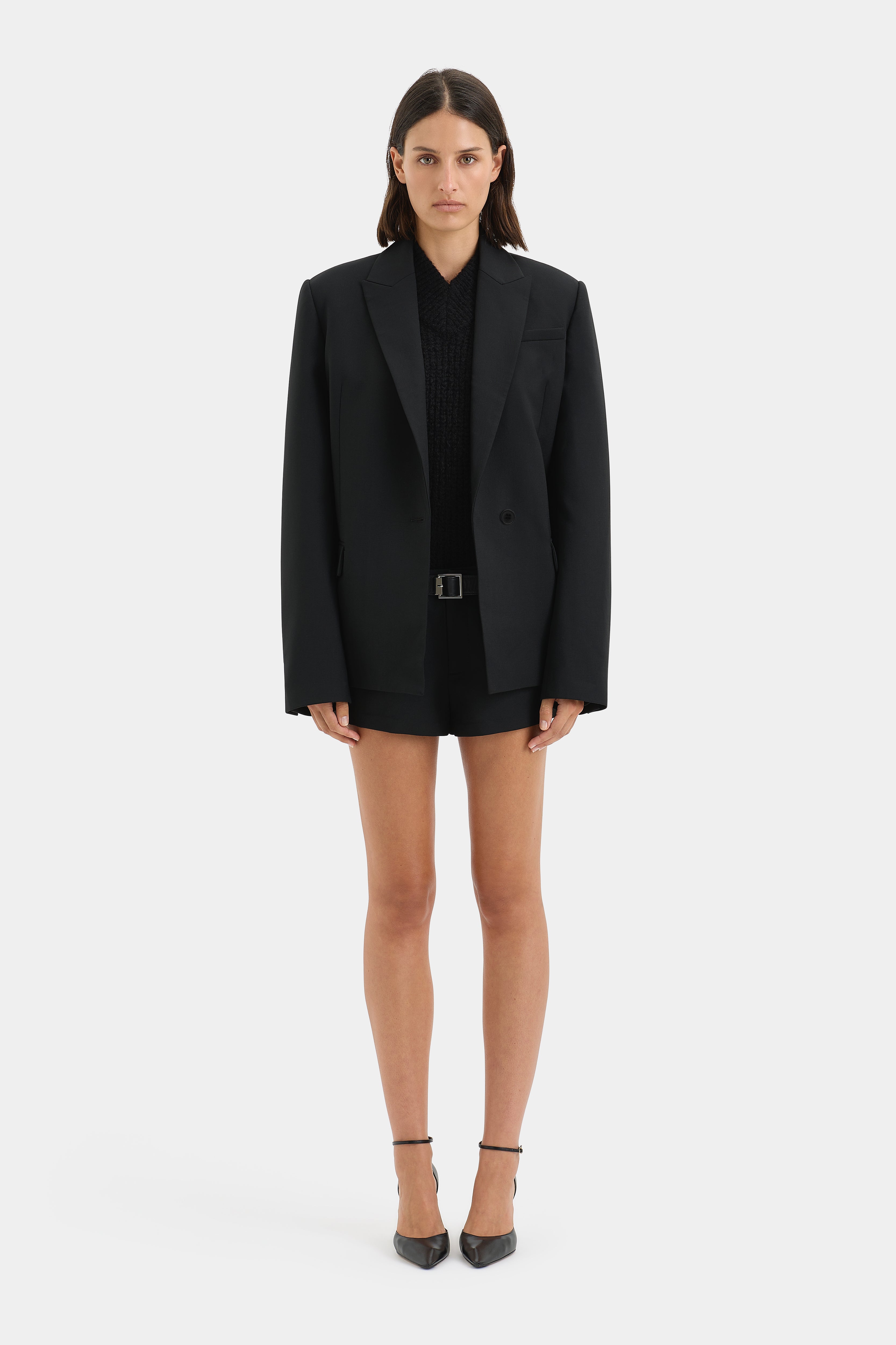 Stylish Dylan Black Blazer for Men - Perfect for Business Meetings, Weddings & Formal Events