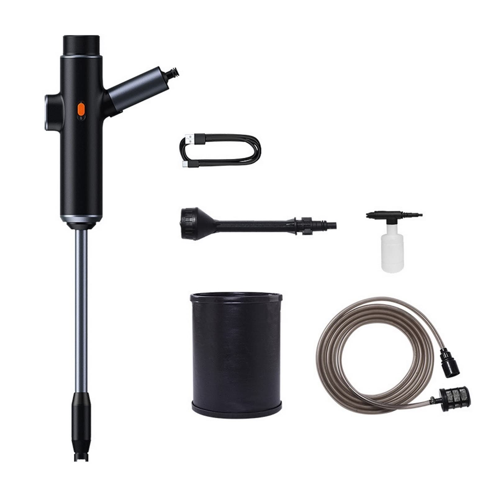 YKLL Electric Pressure Washer Gun - High Power Cordless Car Wash Sprayer with Foam Nozzle for Auto Detailing | Perfect for Home, Garage & Outdoor Vehicle Cleaning
