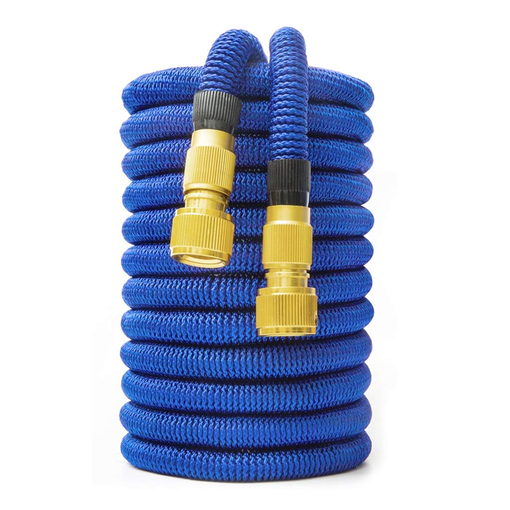 Expandable Garden Hose - High Pressure Magic Hose for Watering & Car Wash (100FT, Blue) - Perfect for Lawns & Cleaning