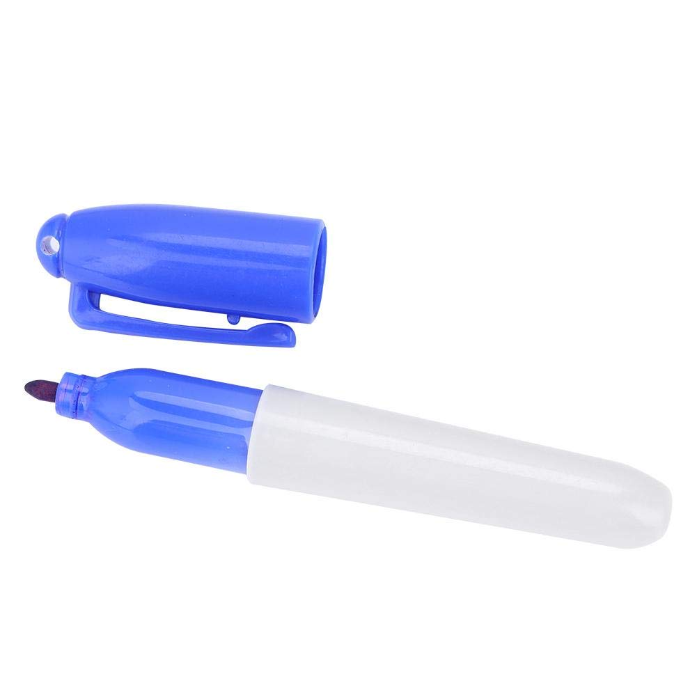 Keenso Golf Ball Marker & Alignment Tool Kit with Pens, Template Liner for Putting Practice – Perfect for Improving Accuracy on the Green (Blue)