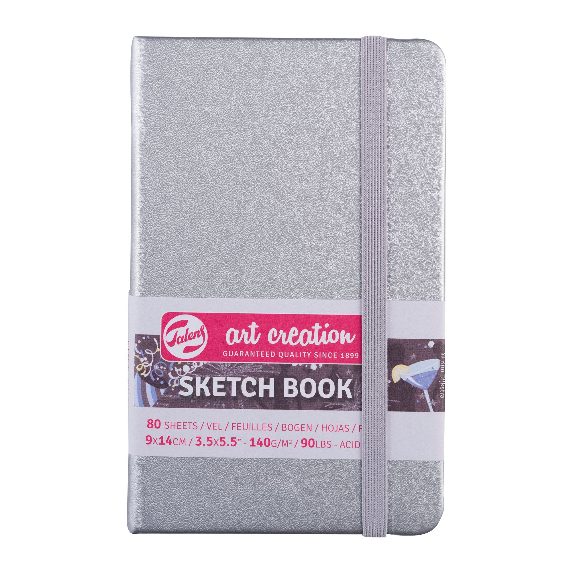 Premium Sketchbook for Artists - Navy Blue Hardcover Drawing Book | Ideal for Sketching, Doodling, and Creative Art Projects