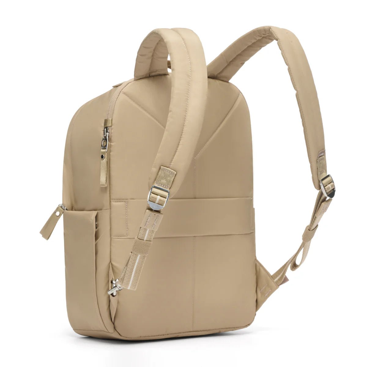 Pacsafe W 10L Anti-Theft Backpack - Secure Travel Daypack for Commuters, Students & Tourists - RFID Protection & Cut-Resistant Straps for Urban Safety
