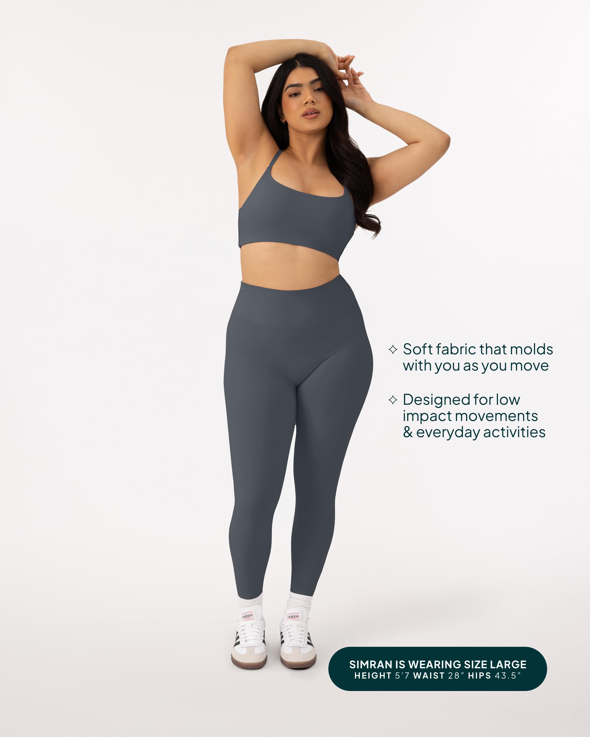 Buttery Soft High Waisted Workout Leggings for Women - Seamless Gym Yoga Pants with FlexFlow Technology - Perfect for Running, Pilates & Lounge Wear