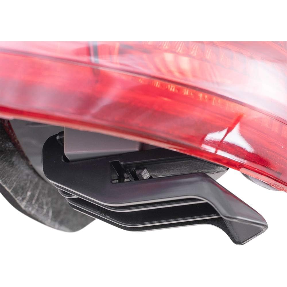 EPIC LIGHTING OE Style Halogen Tail Lights Outer Assembly Replacement for 2007-2009 TOYOTA CAMRY (Non-Hybrid) - Direct Fit, Plug & Play - Part Numbers TO2818129 TO2819129 8156006240 8155006240 - Perfect for Night Driving & Enhanced Vehicle Safety