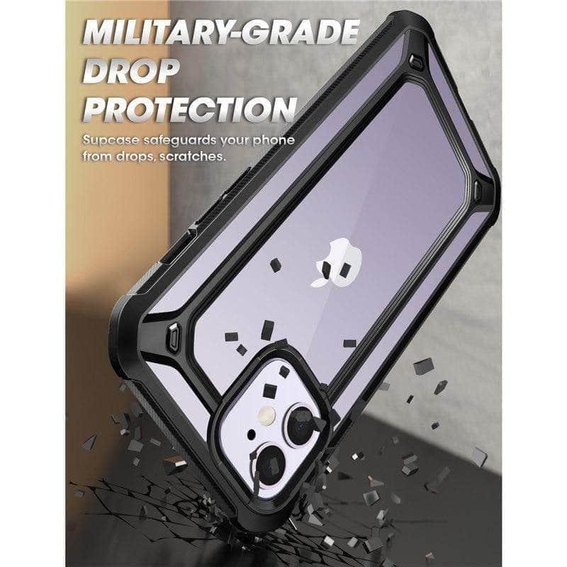 SUPCASE iPhone 12 Pro UB EXO Pro Hybrid Clear Bumper Cover - Shockproof Protective Case for iPhone 12 Pro - Perfect for Outdoor Activities, Sports & Daily Use