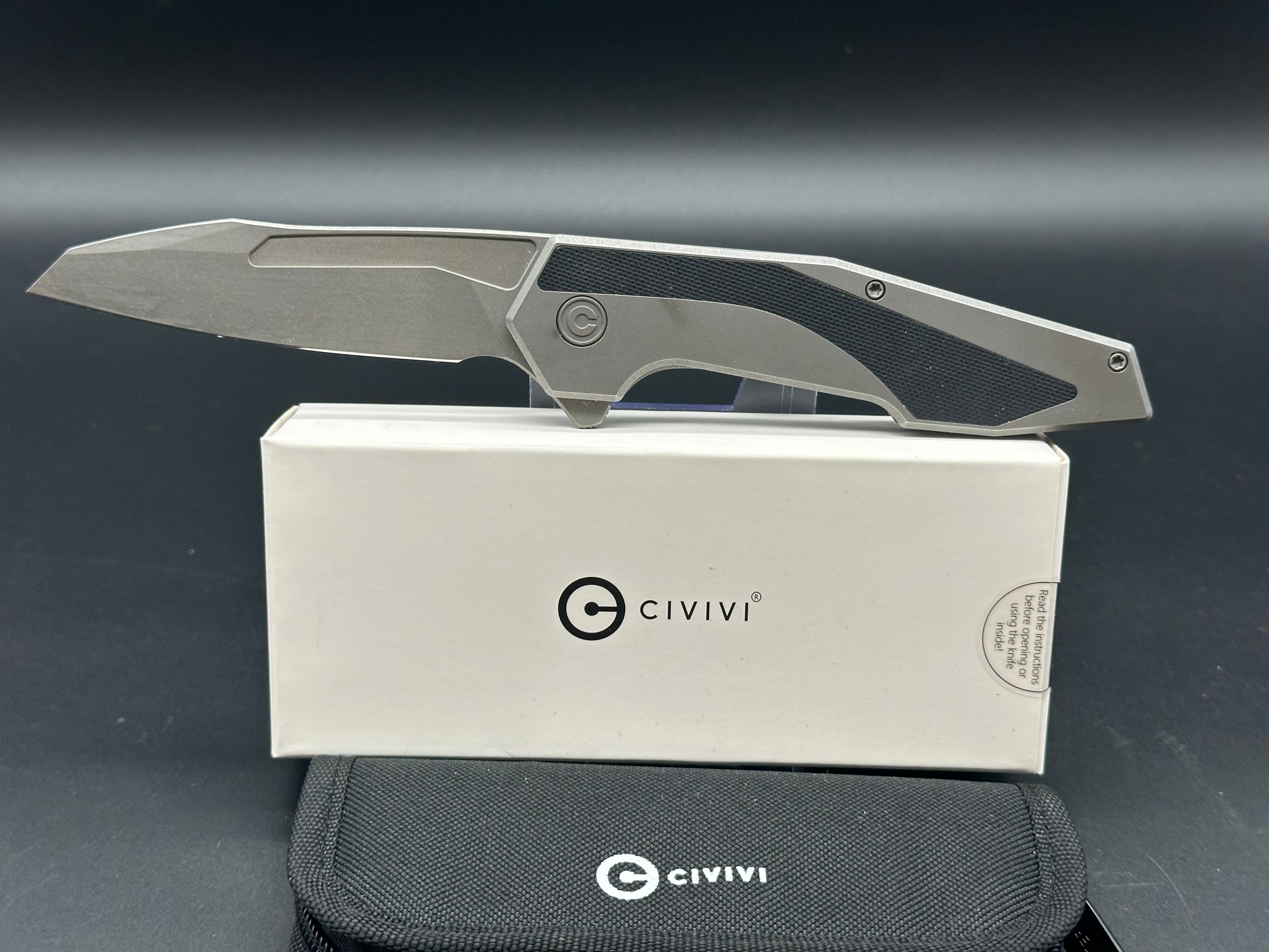 CIVIVI GTC Hypersonic Frame Lock Folding Knife - 3.7