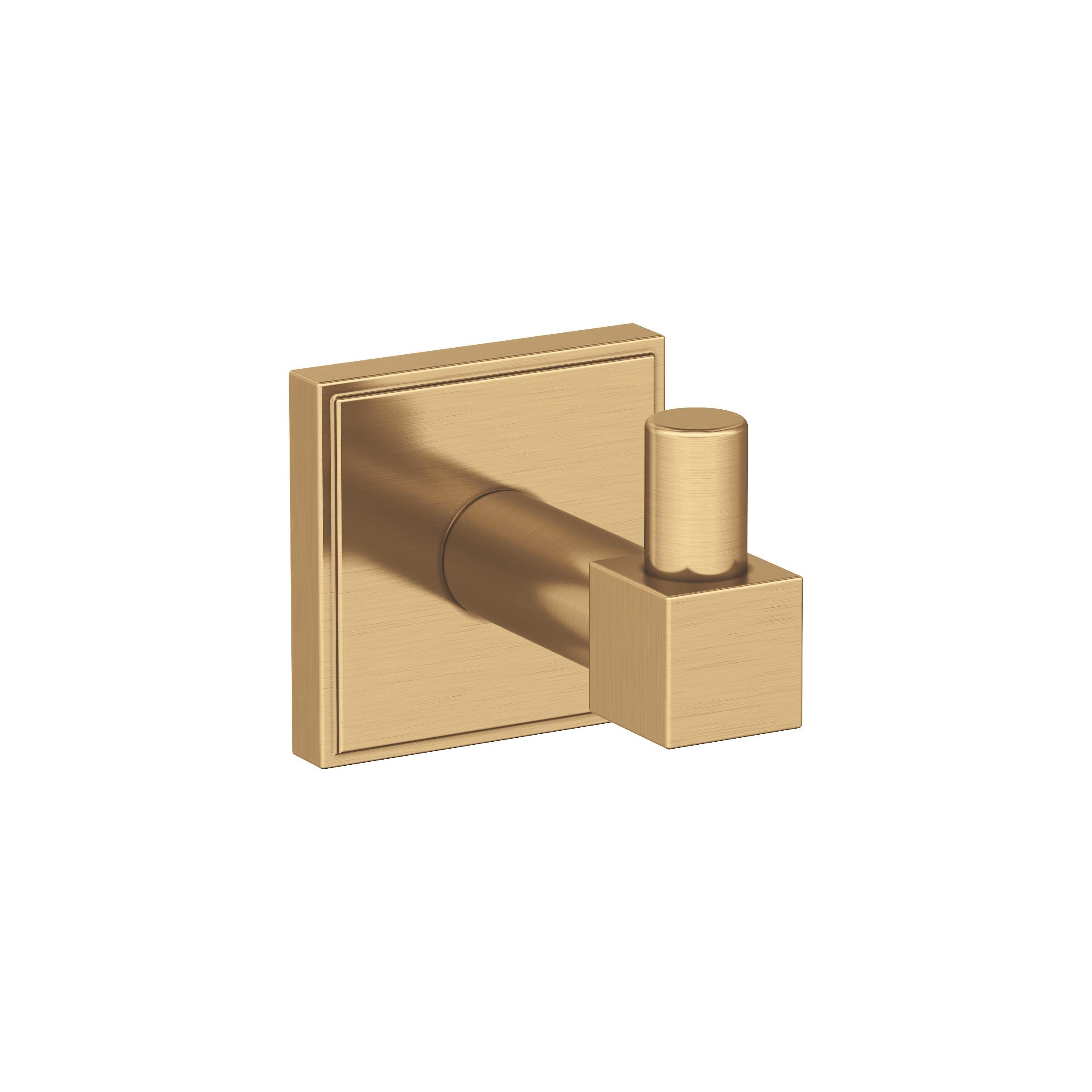 Amerock BH36070CZ Champagne Bronze Single Robe Hook - 1-7/8 Inch (48mm) Bathroom Towel Holder - Elegant Bath Accessory for Hanging Robes, Towels & Clothes - Perfect for Bathroom, Spa & Bedroom Organization