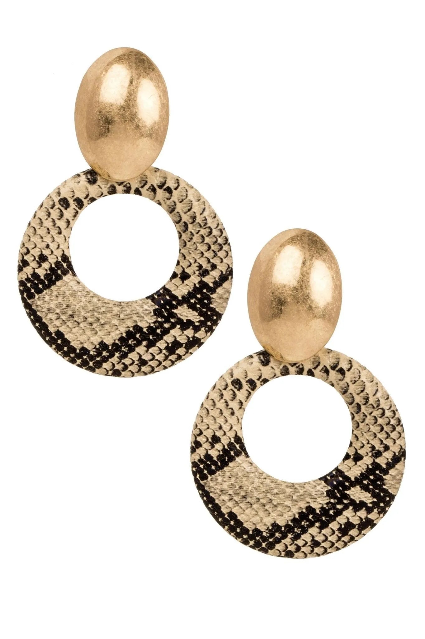 Serpent Statement Earrings - Elegant Snake Jewelry for Women | Perfect for Parties, Date Nights & Special Occasions