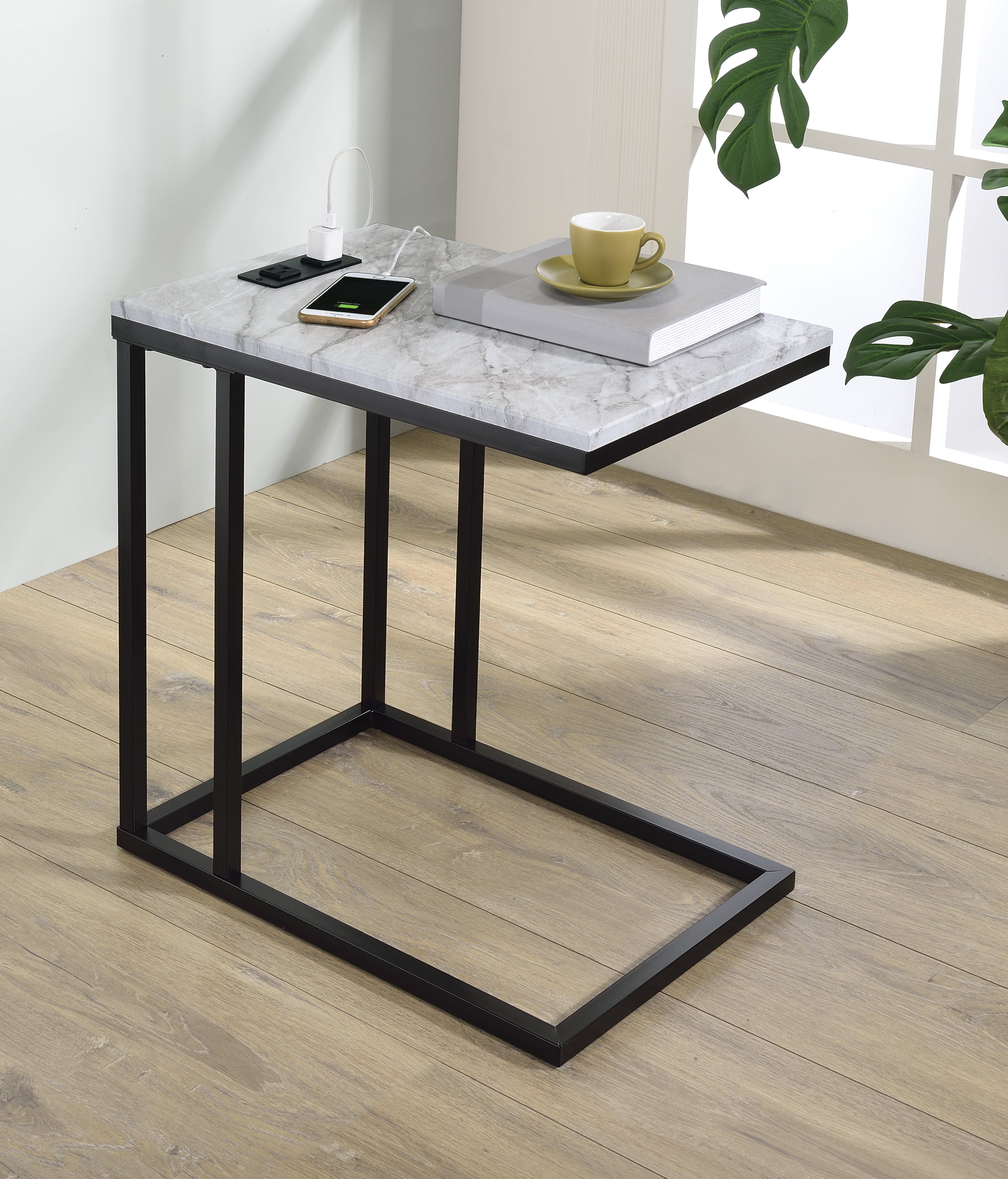 Black - White Marble