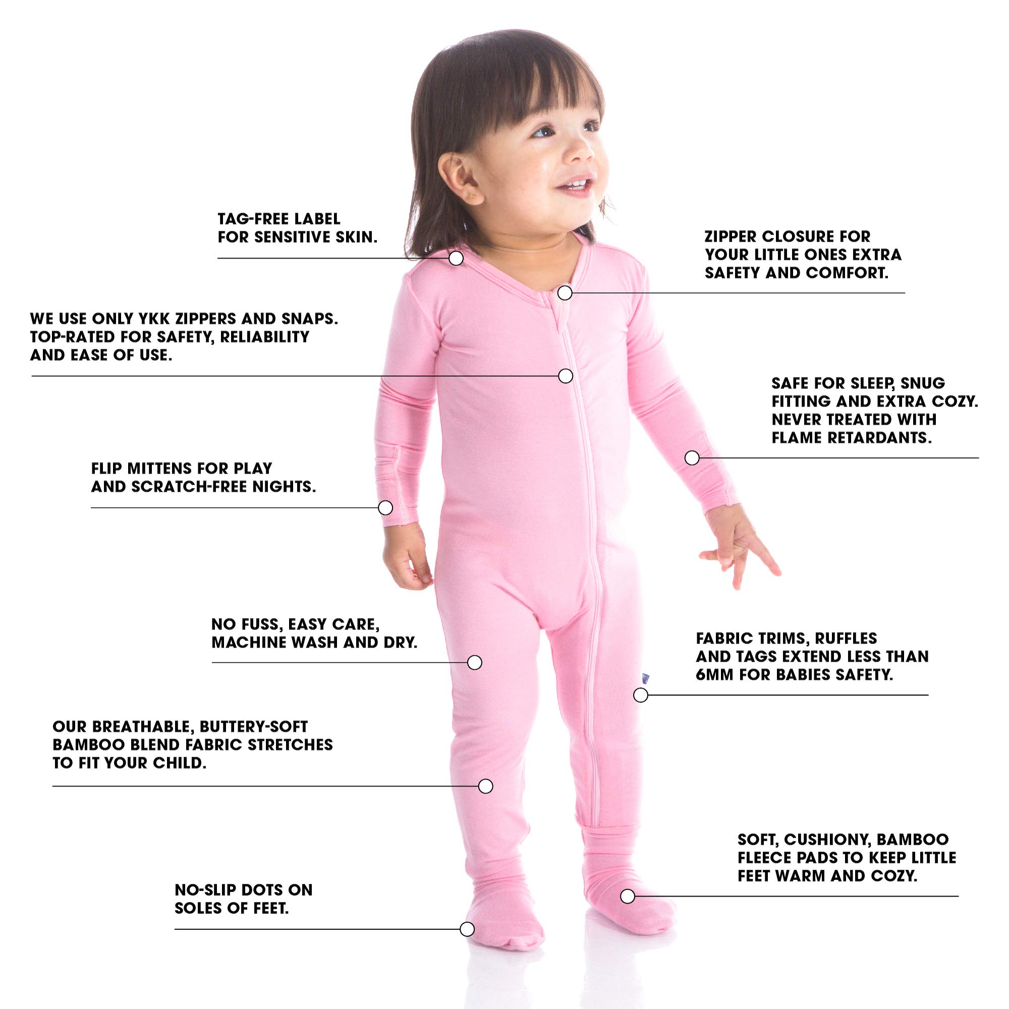 KicKee Halloween Baby Footie Pajamas with Zipper - Soft One-Piece Infant Romper for Boys & Girls | Perfect for Halloween Celebrations, Costume Parties & Cozy Sleepwear
