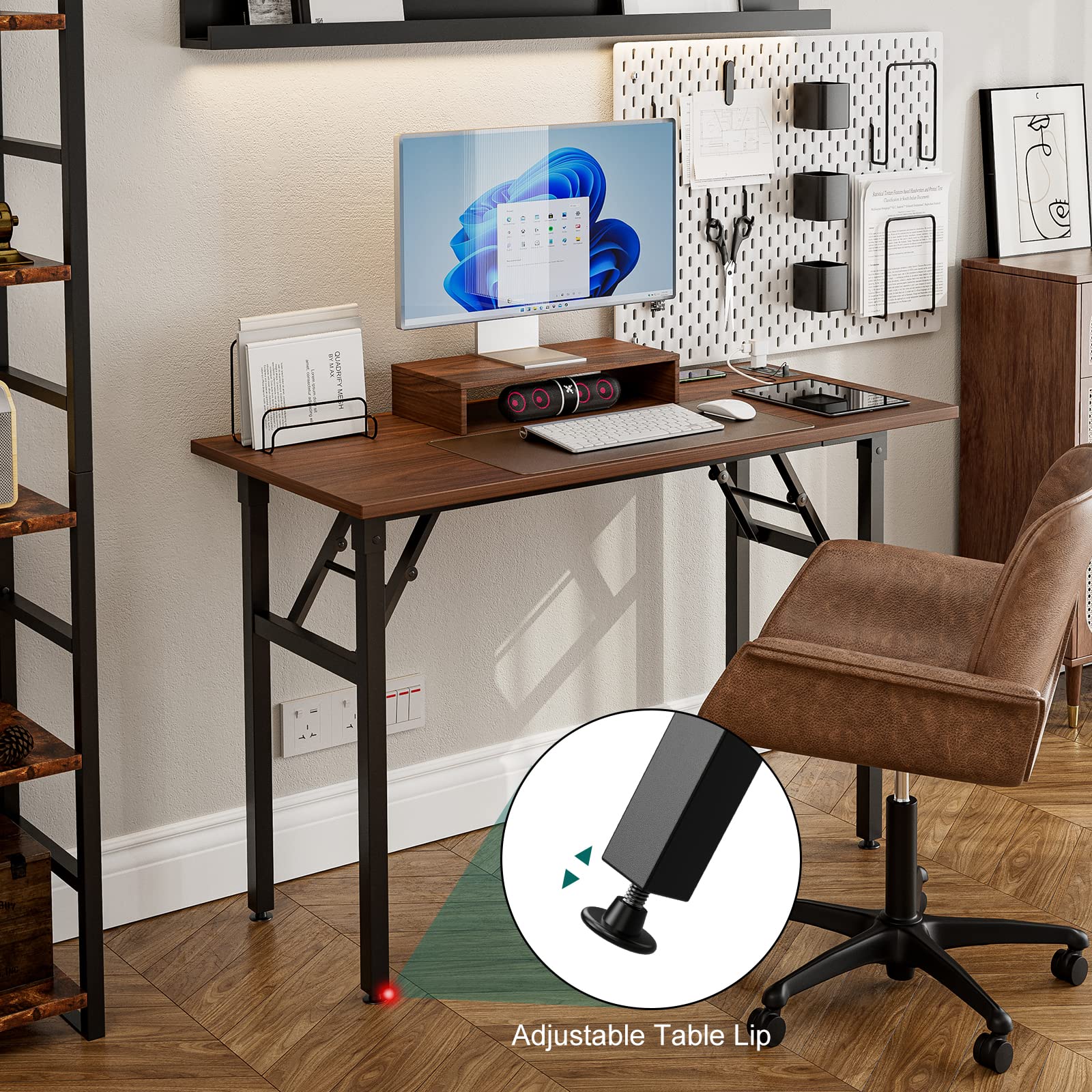 Frylr Small Folding Computer Desk 31.5
