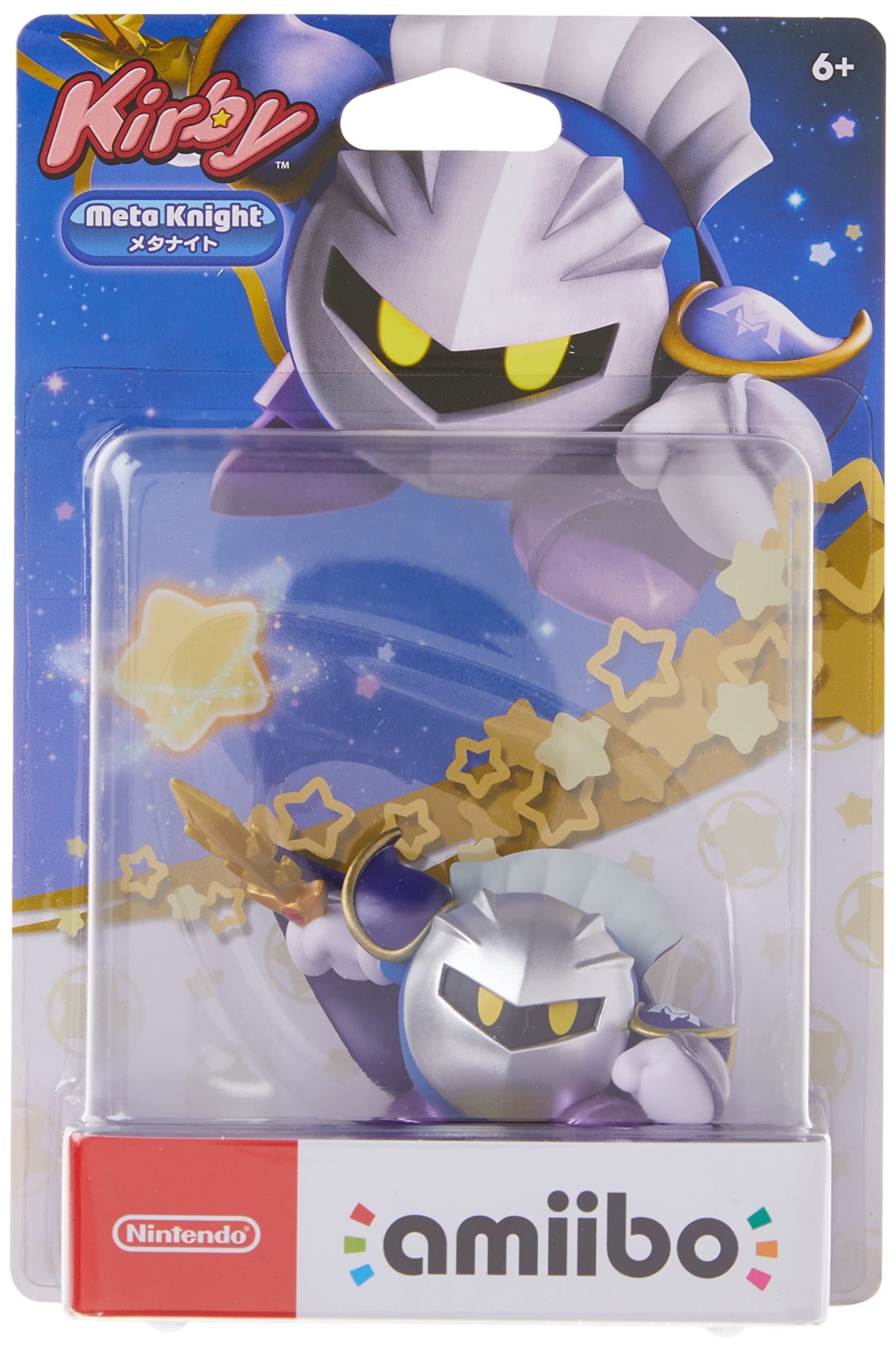 Meta Knight Amiibo Figure for Nintendo Switch - Super Smash Bros Series - Collectible Gaming Accessory for Fans & Players