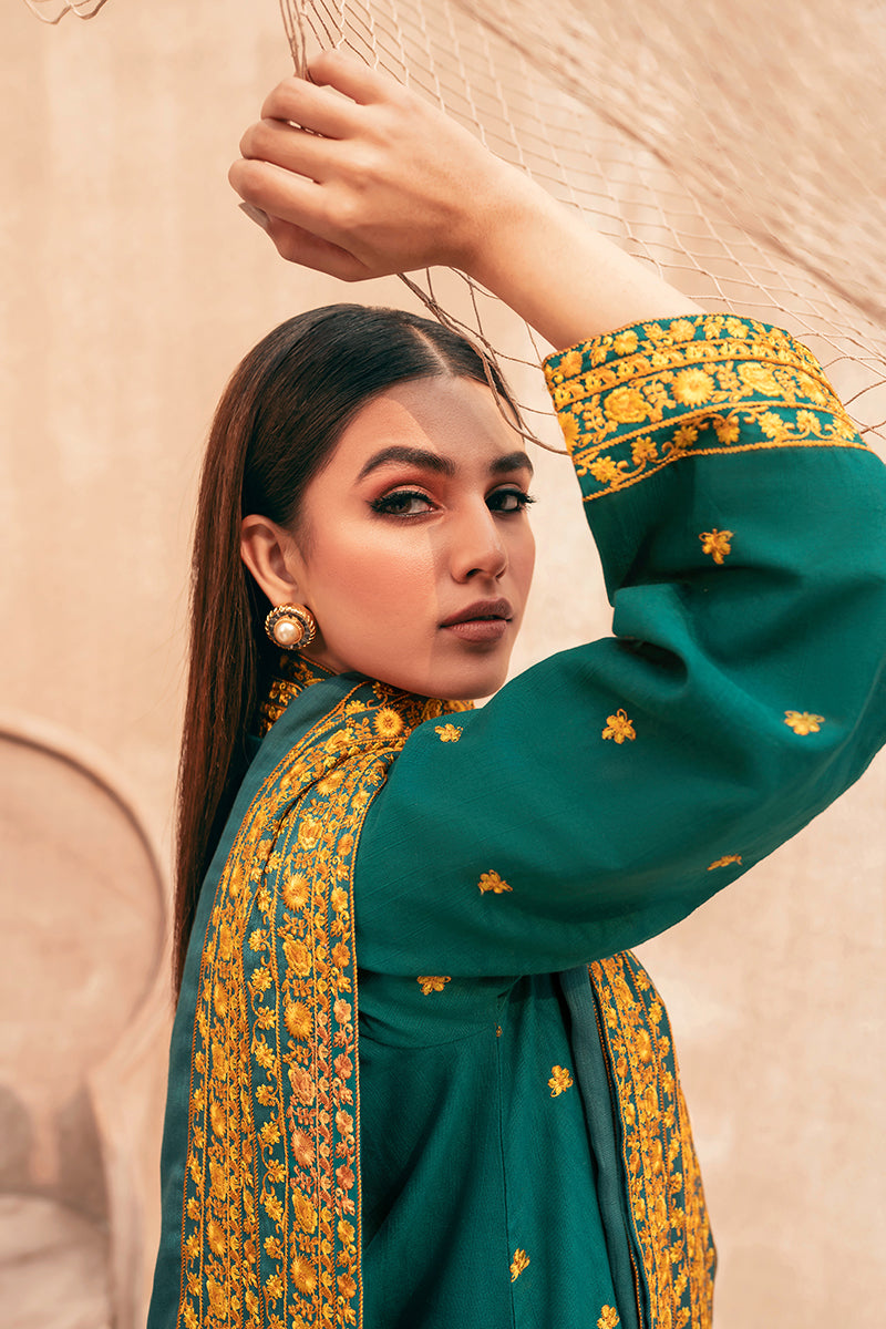 Stylish IZEL RUST 2-Piece Set (Shirt & Dupatta) for Women - Elegant Ethnic Wear for Parties, Weddings & Festive Occasions