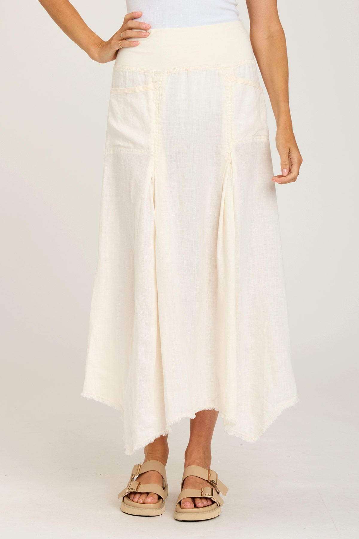 Elegant Muted Primrose Skirt for Women - Perfect for Casual Outings, Office Wear & Spring Fashion