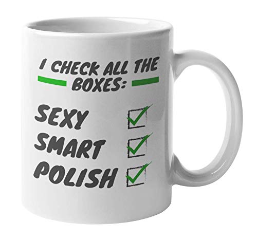 Polish Pride Ceramic Coffee & Tea Mug - 11oz Poland Themed Cup with Matching Dish - Perfect for Coffee, Tea, Hot Chocolate & Soups - Ideal for Home, Office & Gifts