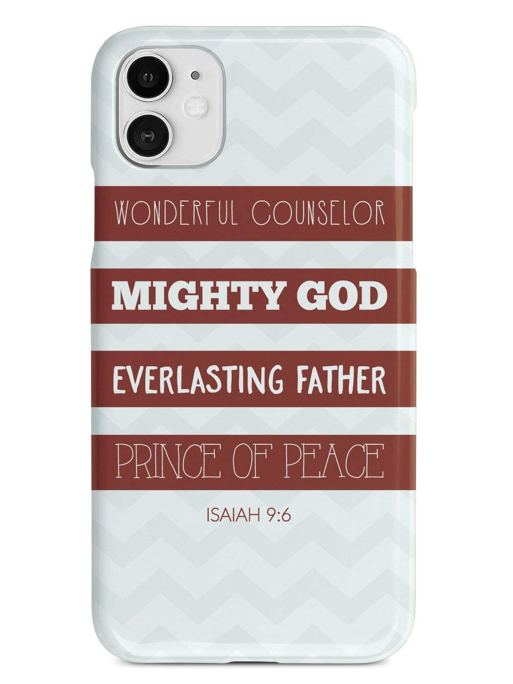 iPhone 12 Mini Case with Bible Verse - 3D Textured Protective Cover for Daily Use