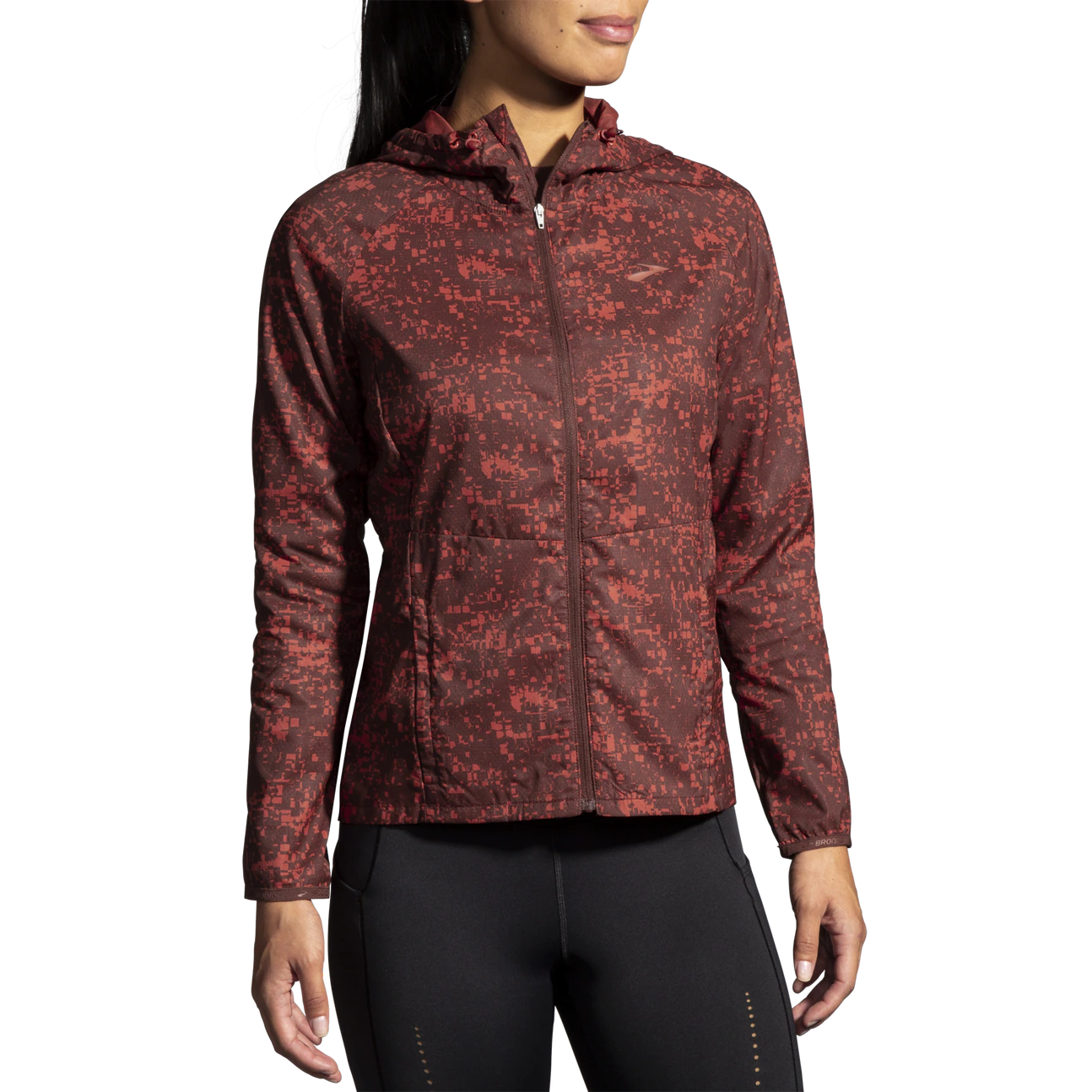 Brooks Women's Canopy Jacket - Lightweight Waterproof Windbreaker for Running, Hiking & Outdoor Activities