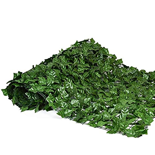 Lifelike Artificial Hedge Fence Panels - 2x2m/6ft UV-Resistant Plastic Mesh Garden Fencing for Outdoor & Indoor Privacy Screening | Perfect for Patio, Deck, Yard, and Balcony Decor