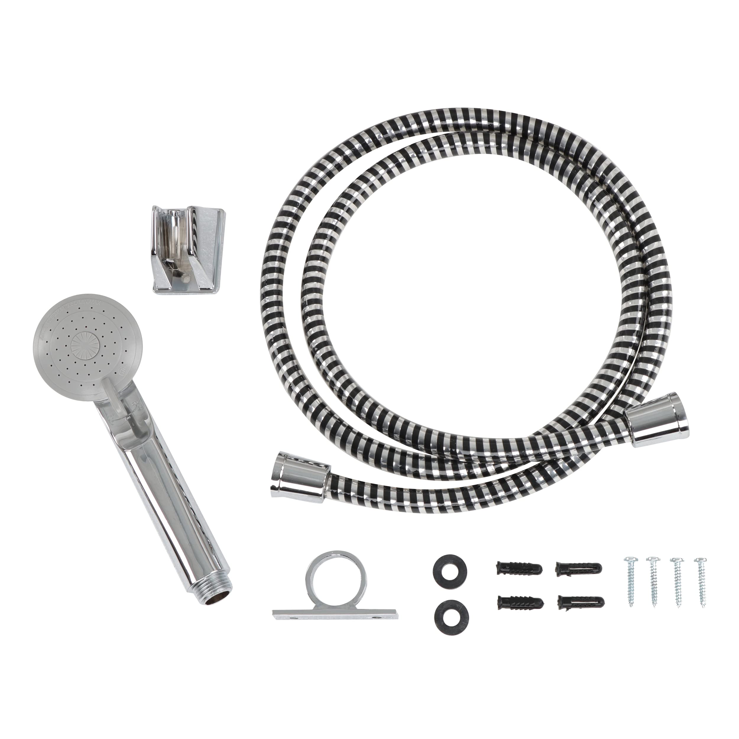 Empire Faucets RV Shower Kit - Chrome Shower Head with Handheld Sprayer & Hose for Campers, Travel Trailers & Motorhomes | Perfect for Outdoor Adventures & RV Bathroom Upgrades