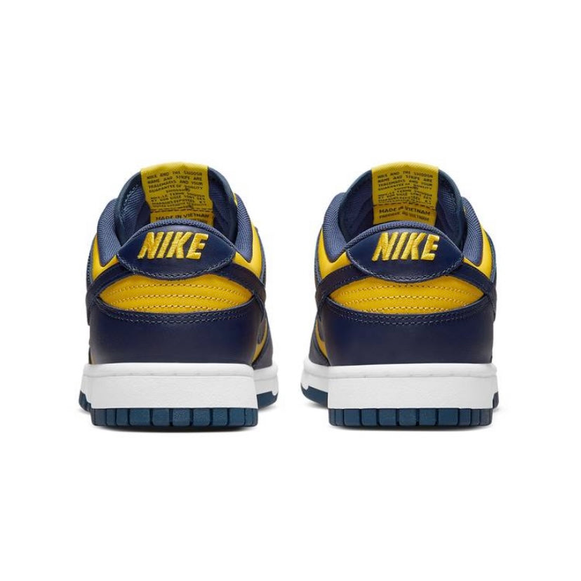 Nike Dunk Low Michigan 2021 Retro Sneakers - Men's Basketball Shoes for Casual Wear & Street Style Fashion