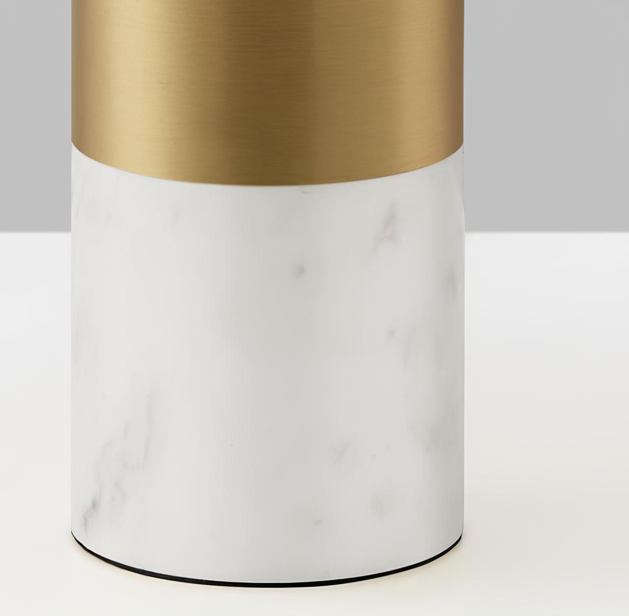 Orly Modern Table Lamp - Stylish Nightstand & Bedside Lighting for Living Room, Bedroom, Office - Warm White LED Light with Touch Control & USB Port