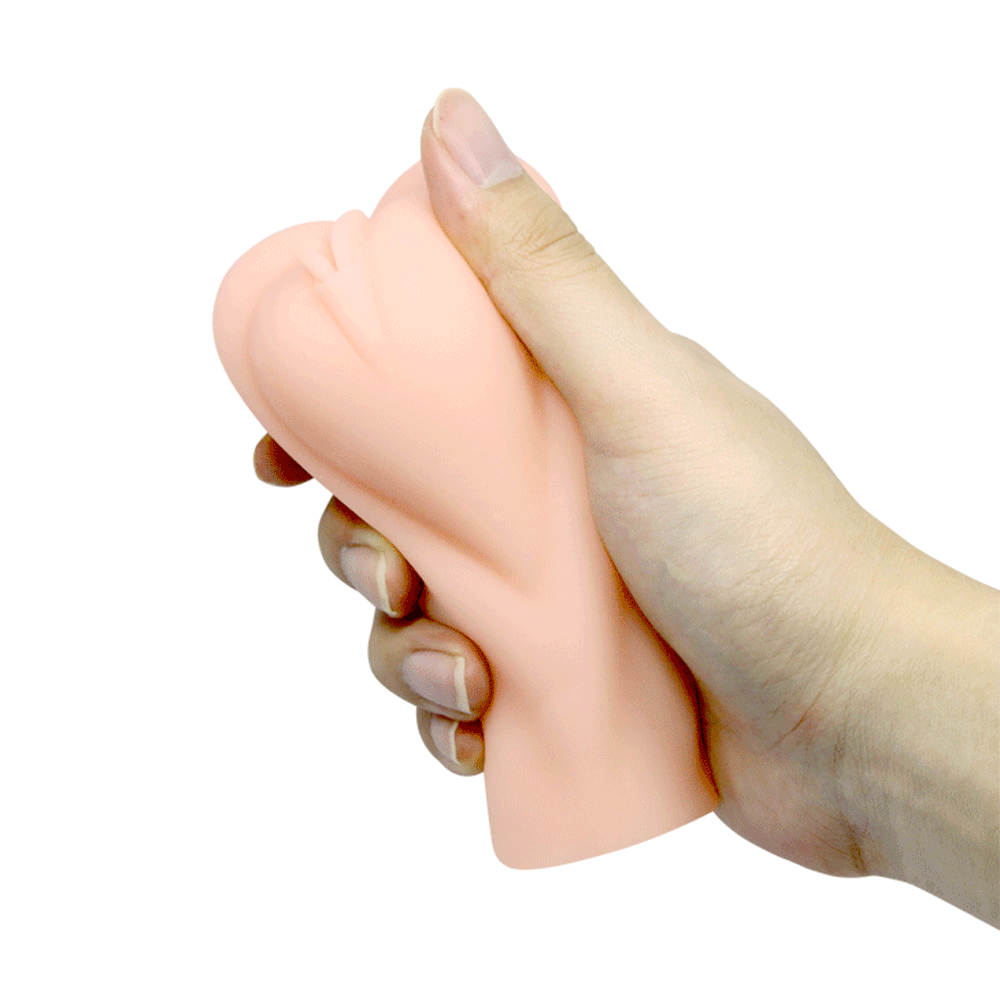 Crazy Bull Self-Lubricating Vaginal Masturbator for Men - Realistic Feel & Easy Clean - Perfect for Solo Play & Couples Use