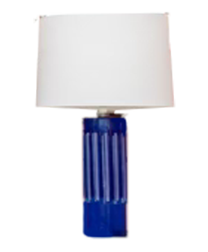 Bright Blue LED Desk Lamp - Modern Study Light for Home Office, Reading & Bedroom Decor - Energy Efficient & Eye-Caring Task Lighting