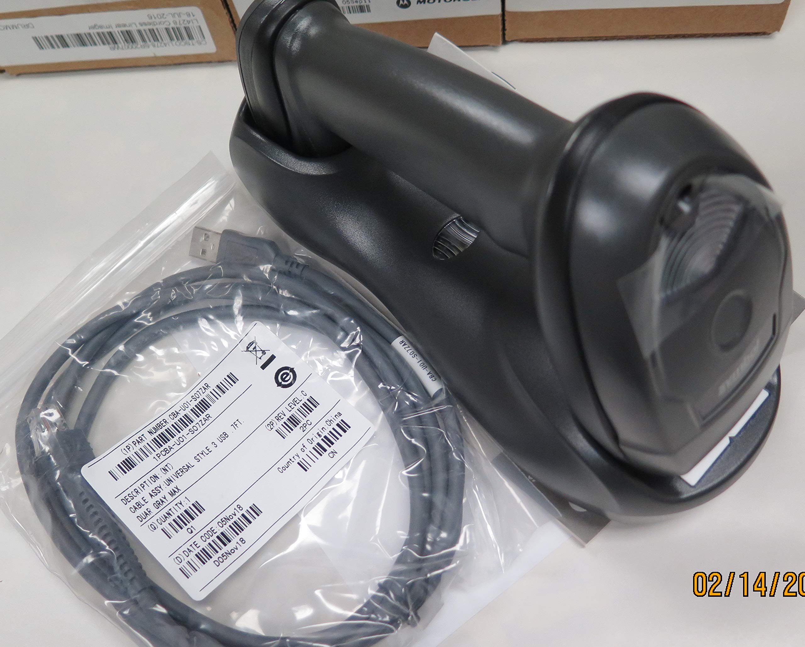 LI4278 Wireless 1D Barcode Scanner with Charging Cradle & USB Cable - Fast Scanning for Retail, Warehouse, and Inventory Management