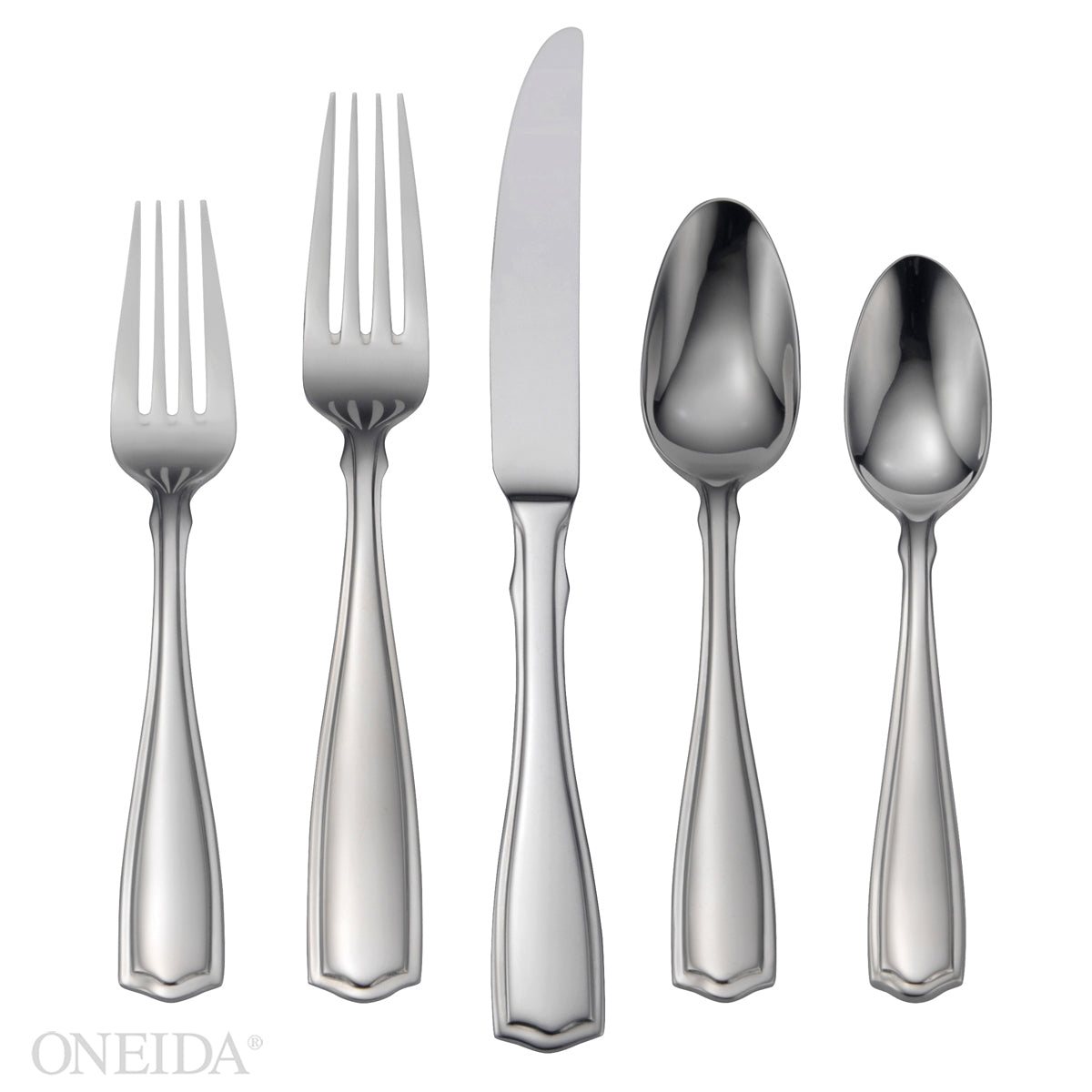 65-Piece Flatware Set by Carolina - Stainless Steel Silverware for 12 Place Settings - Perfect for Dining, Entertaining & Wedding Gifts
