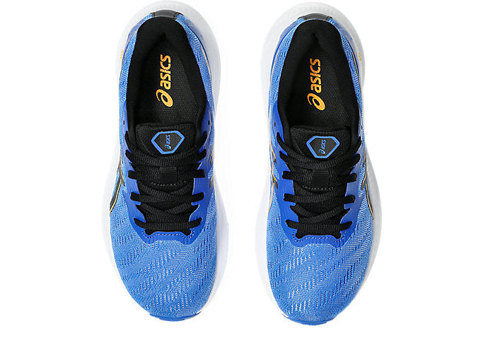 ASICS GT 2000 12 GS Kids Running Shoes - Illusion Blue/Black | Lightweight Athletic Sneakers for Boys & Girls | Perfect for School, Sports & Daily Activities