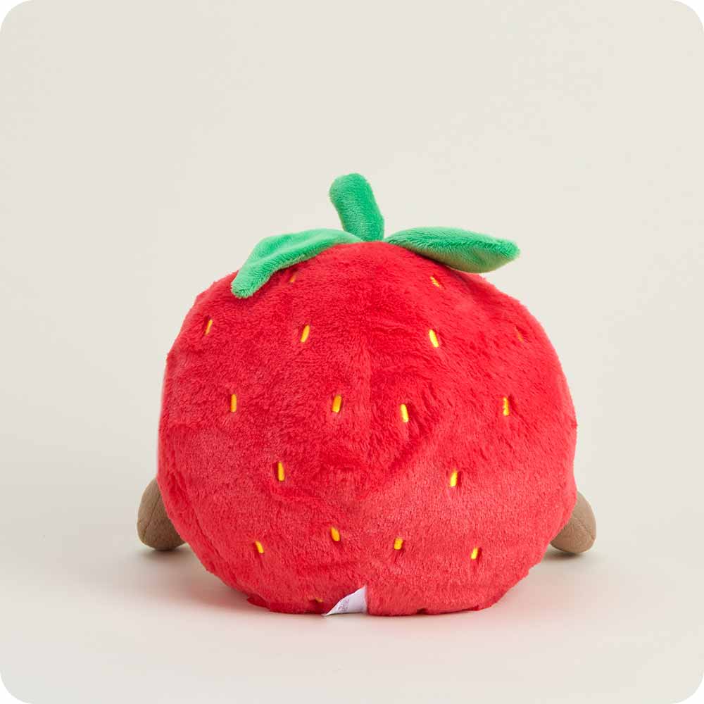 Strawberry Scented Microwaveable Warmies - Soft Plush Heating Pad for Relaxation, Stress Relief & Pain Relief - Perfect for Cold Weather, Menstrual Cramps & Bedtime Comfort