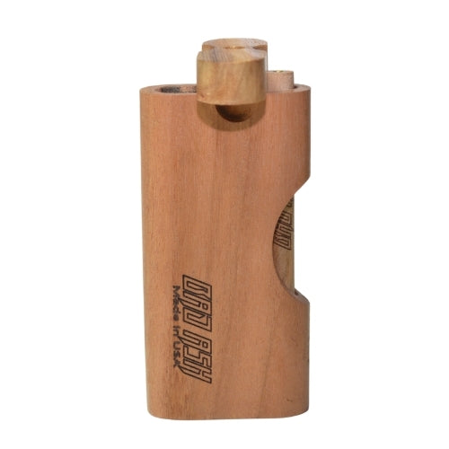 Bad Ash Lock & Twist Dugout Pipe - Premium One Hitter & Tobacco Storage Case - Perfect for Travel, Hiking & Outdoor Adventures