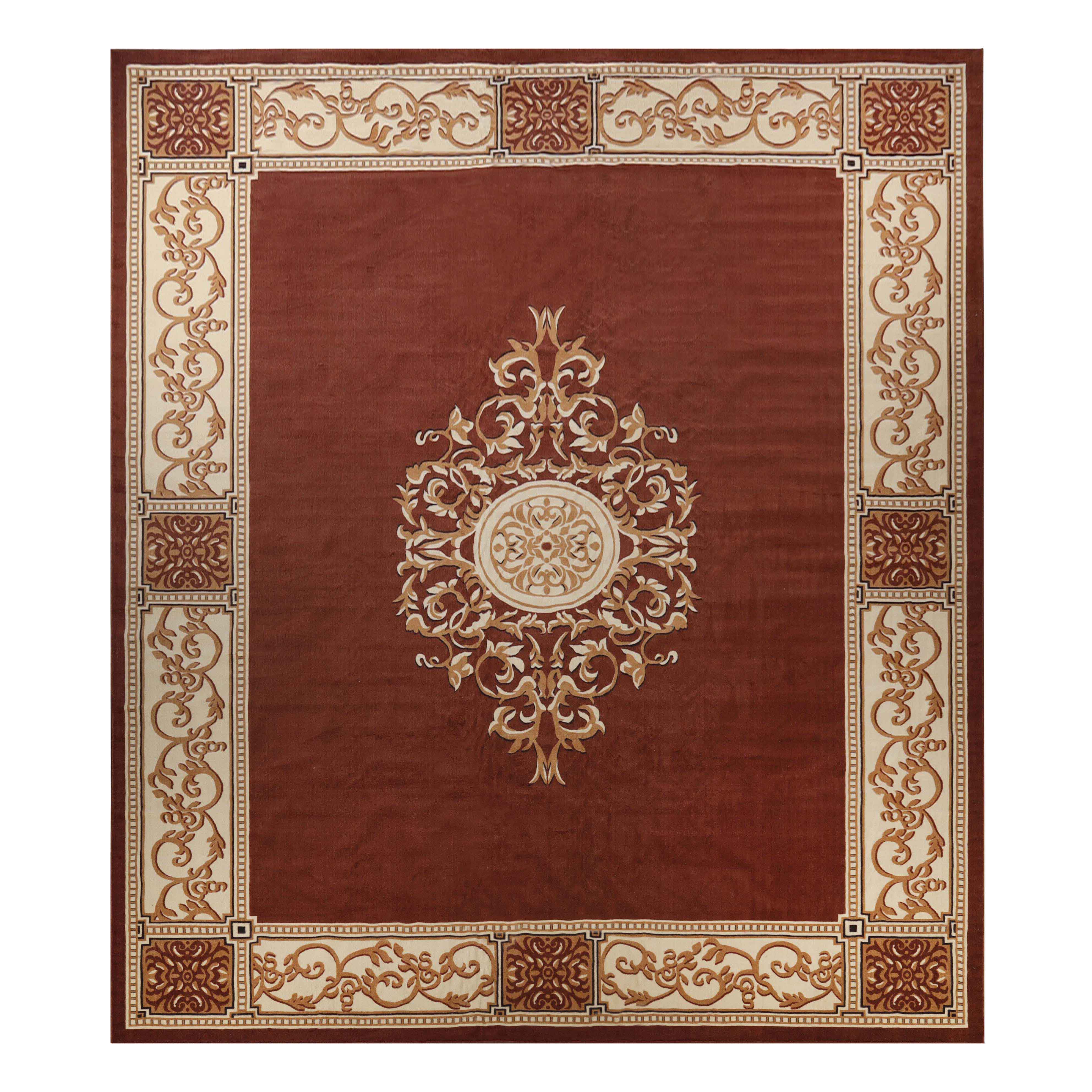 Large Medallion Modern Bohemian Indoor Area Rug or Runner - Perfect for Living Room, Bedroom, and Hallway Decor
