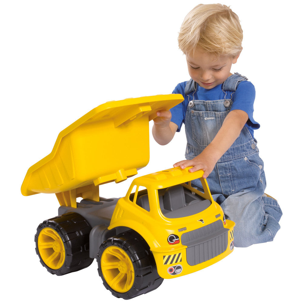 BIG Power Worker Maxi Truck Ride-On - Durable Kids Construction Toy for Outdoor Play & Pretend Construction Fun