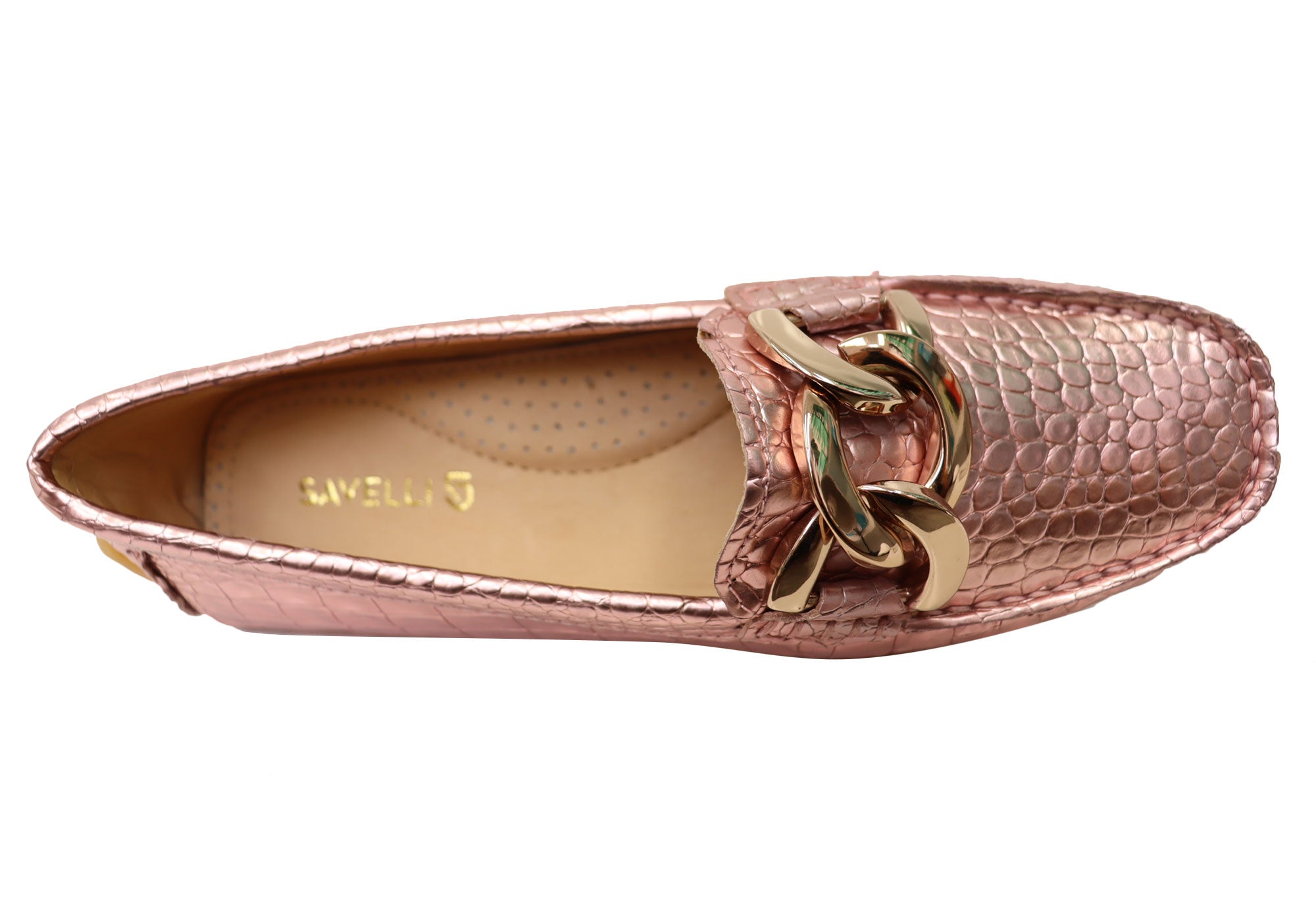 Savelli Emile Women's Comfortable Leather Loafers - Handmade in Brazil - Perfect for Work, Travel & Casual Wear