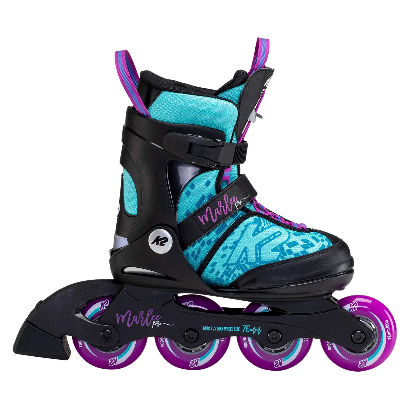 K2 Unisex Adult Marlee Pro Inline Skates - Comfortable Fitness & Recreational Rollerblades for Men & Women - Perfect for Outdoor Exercise, Park Skating & Urban Commuting