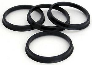 70.1mm OD 56.1mm ID Solid Hub Ring Spacer Set of 4 - Perfect for Wheel Alignment, Bicycle Maintenance, and Automotive Repair