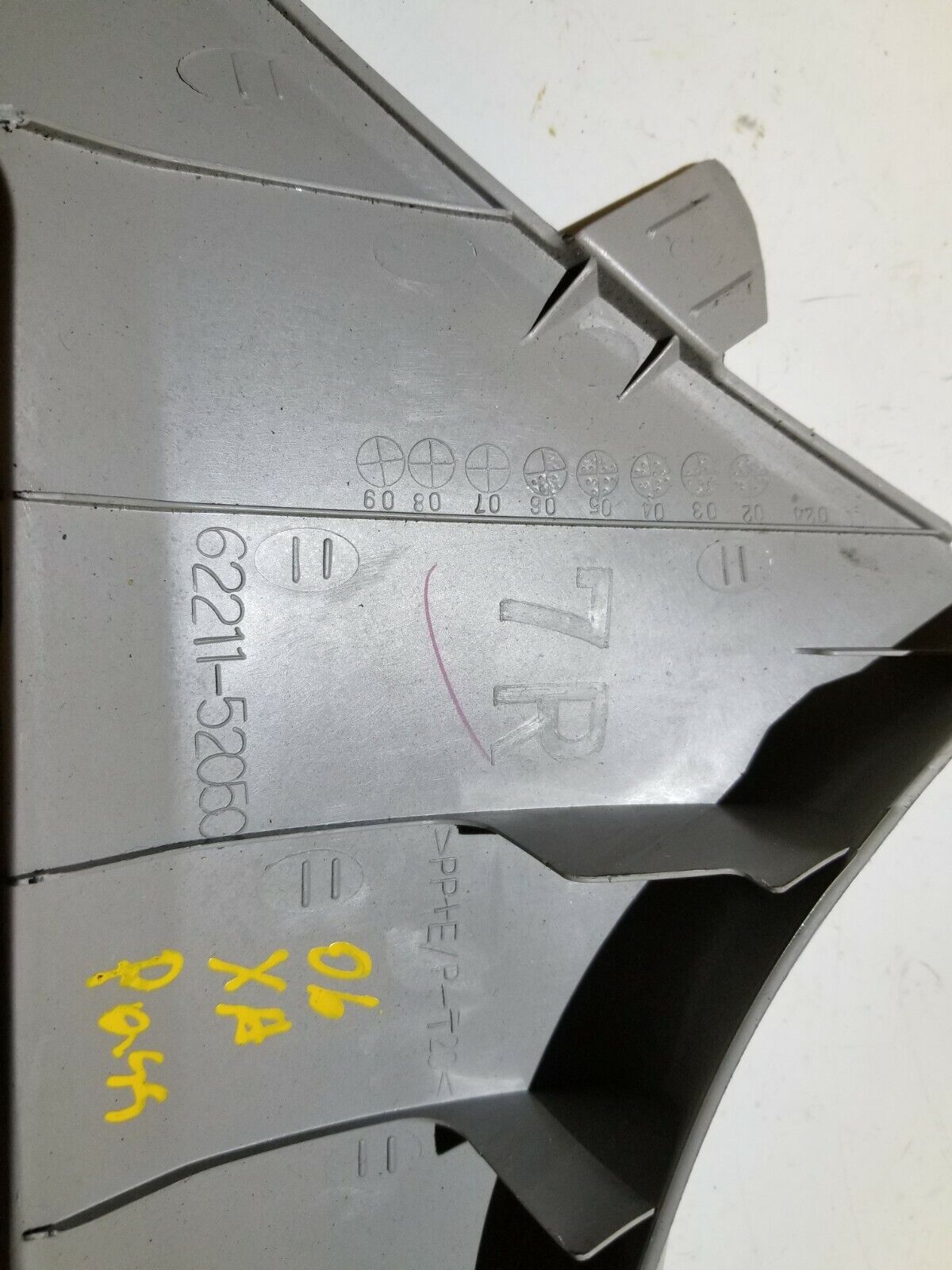 2004-2006 Scion XA Right Passenger Side A-Pillar Trim Panel - OEM Replacement Part for Windshield Repair & Interior Restoration