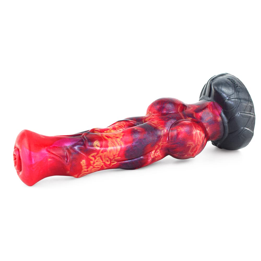 Premium Liquid Silicone Horse Dildo with Strong Suction Cup - Realistic Animal Sex Toy for Adults | BeHorny | Perfect for Solo Play, Couples & BDSM Scenes